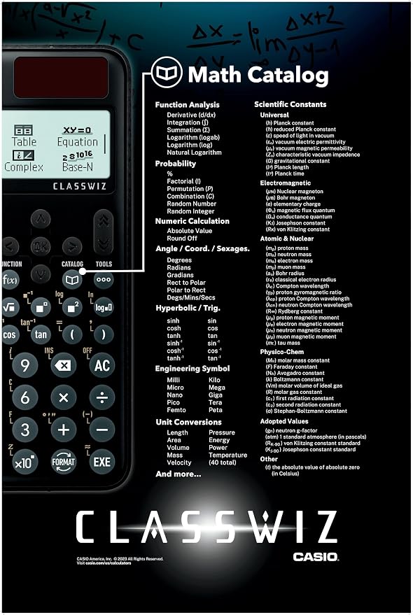 Casio FX-9910CW-PK-W-IT Scientific Calculator - Image 3