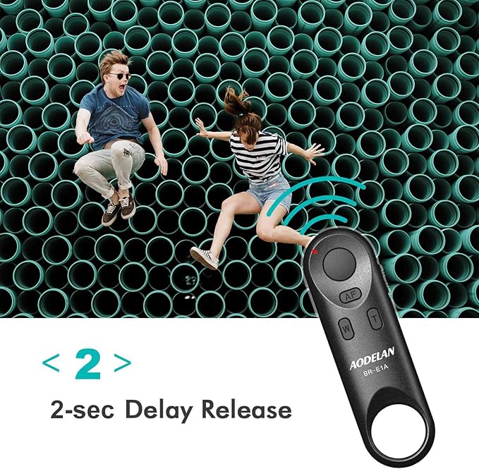 AODELAN Camera Remote Control for Canon EOS RP, EOS R, M50 II, 6D Mark II - Image 5