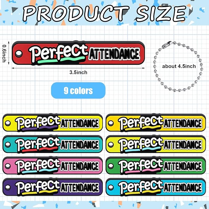 Eersida 140 Set VBS 90 Perfect Attendance Sticks - Image 2