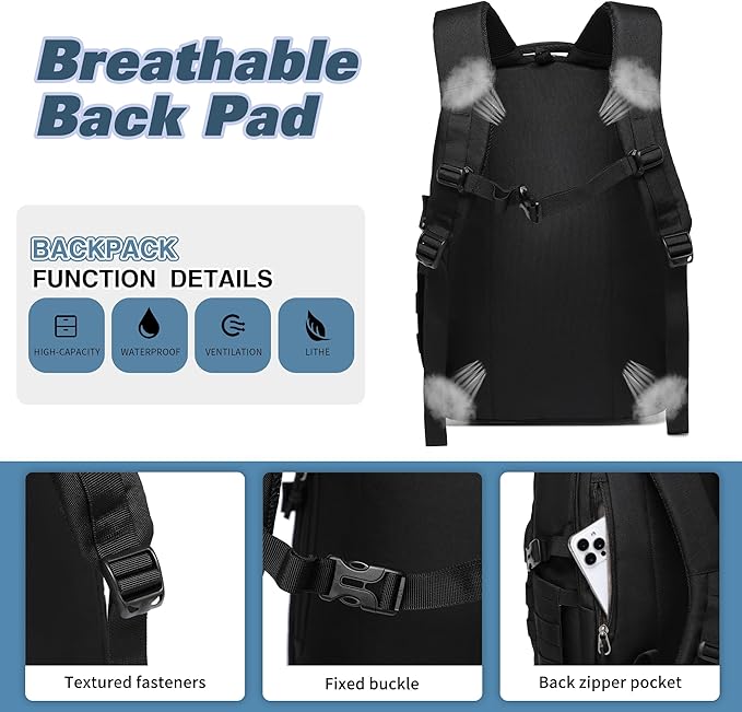 Wotony Military tactical backpack, backpack - Image 6