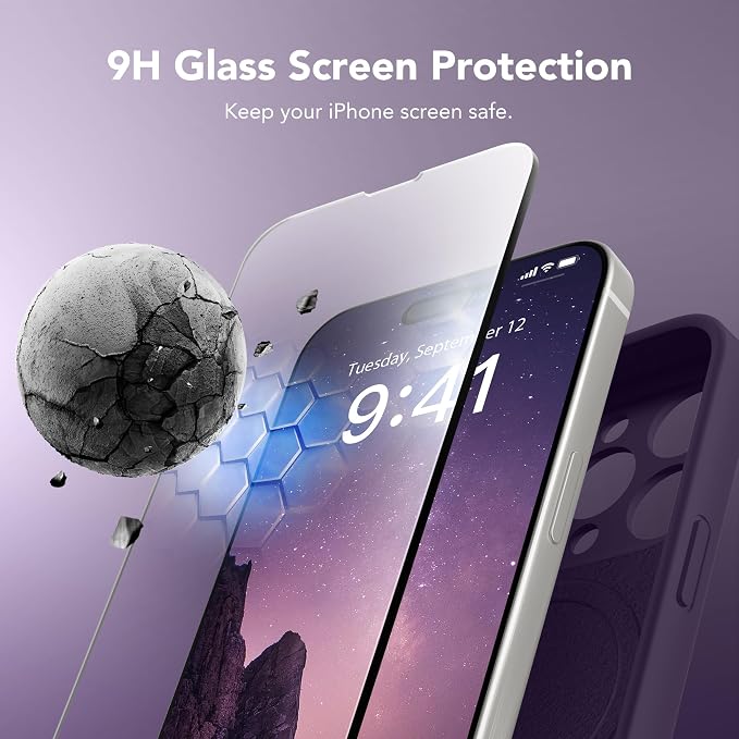 Magnetic for iPhone 13 Pro Case, Silicone Shockproof Protective Phone Case for - Image 4