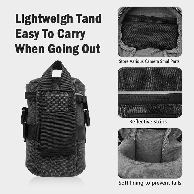 Camera Lens Case Lens Bag Compatible) - Image 5