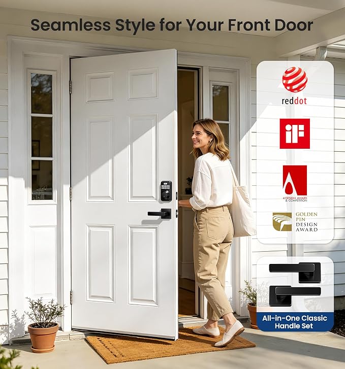 Veise Keyless Entry Door Lock - Image 8