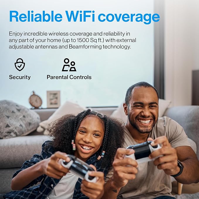 Linksys WiFi 5 Router | 1, 500 Sq. ft Coverage | 20+ Devices | Speeds up to - Image 4