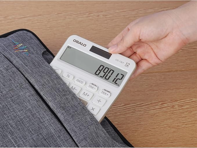Pendancy 12 Digit Office Calculator Desktop - Image 7