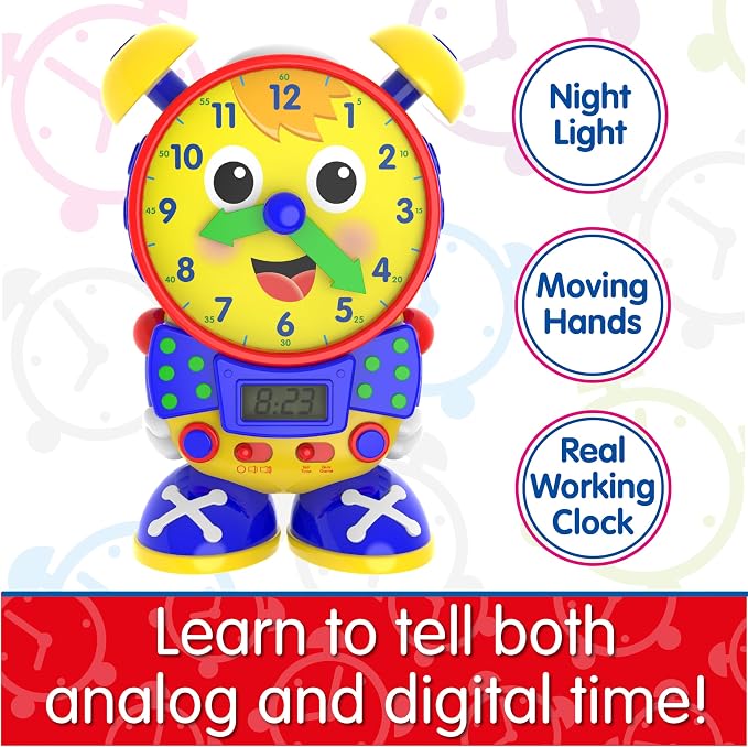 The Learning Journey Telly the Teaching Time Clock – Interactive Analog & - Image 4