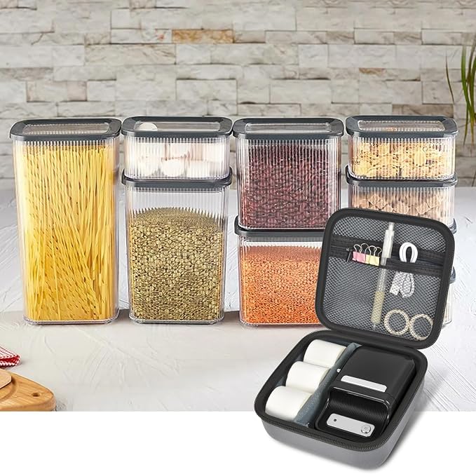 ALKOO Case Compatible with NIIMBOT B21 / B1 Label Maker Wireless Thermal Label - Image 6