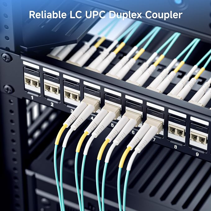Cable Matters 5-Pack LC UPC Duplex Fiber Optic Keystone Coupler Jack, - Image 2
