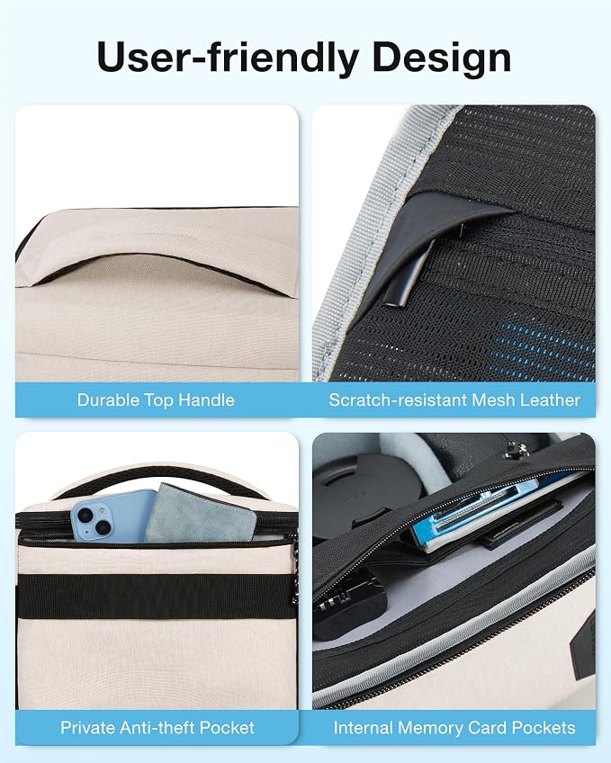 BAGSMART Small Camera Sling Bag - Image 6