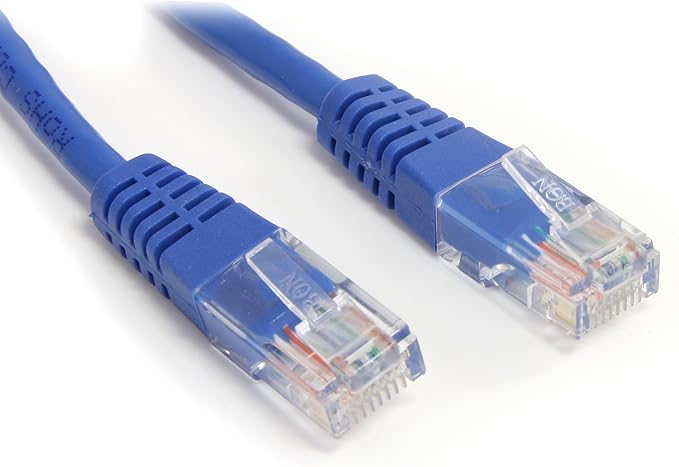 StarTech.com Cat5e Ethernet Cable - 6 ft - Blue - Patch Cable - Molded Cat5e by StarTech