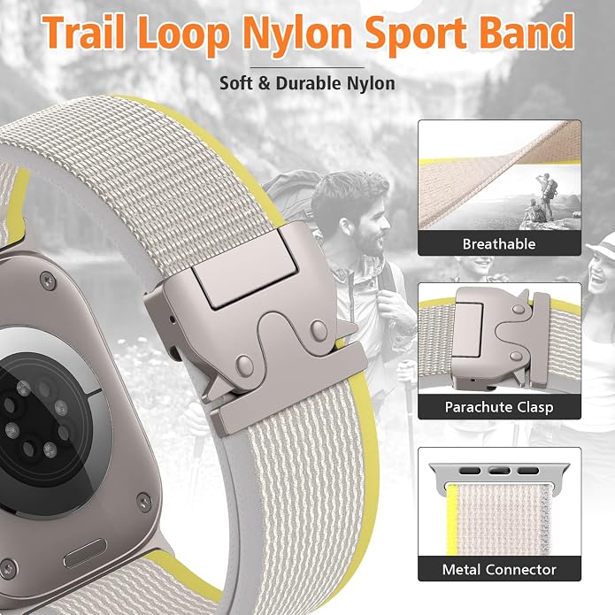 Elastic Sport Band for Apple Watch Ultra 3/2/1 Bands 49mm 46mm 45mm 44mm 42mm - Image 2