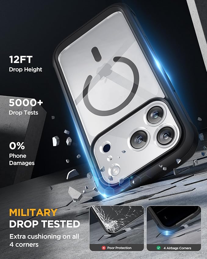 Miracase Magnetic for iPhone 17 Pro Max Case - Image 5