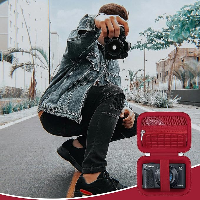 Hard Carrying Case for Canon PowerShot SX740 HS/ELPH 360 HS/ SX730 HS/ SX720 - Image 7