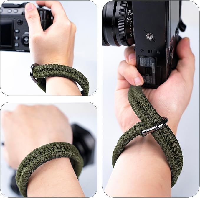 AQAREA Wrist Strap for DSLR/Mirrorless Camera, Quick Release Hand Strap - Image 7