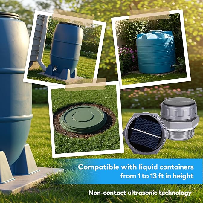WiFi Solar Tank Level Monitor, briidea Water Oil Tank Level Sensor - Image 7