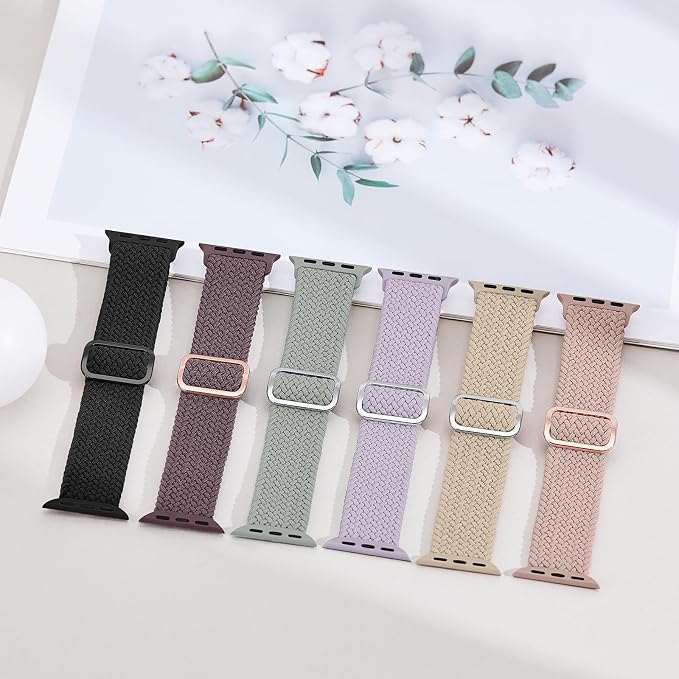 6 Pack Braided Stretchy Bands Compatible - Image 6
