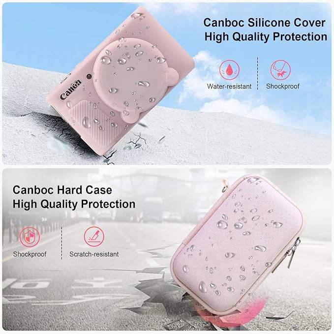 Canboc Case for Canon PowerShot SX740 SX730 HS Digital Camera, Hard Carrying - Image 3