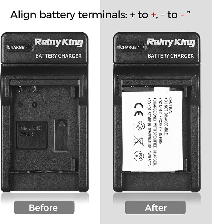 EN-EL12 Battery Charger for Nikon A900, S9900 and More - Image 6