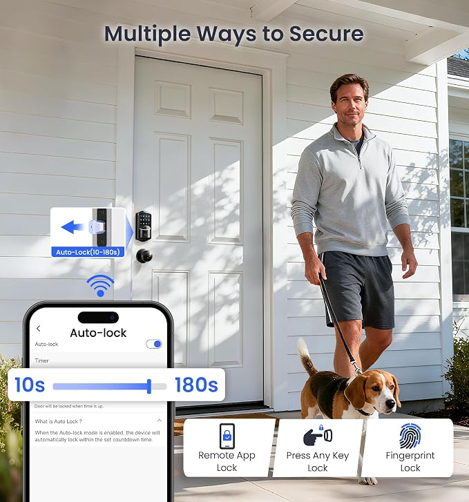 Veise VE027-K Built-in WiFi Smart Lock - Image 8