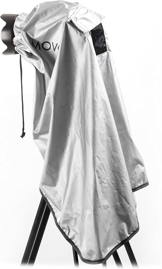 Movo CRC03 Extra-Long Camera Rain Coat Rain Cover by Movo
