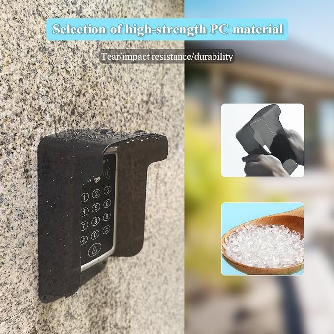 Outdoor Keypad Cover Protector, Ring Doorbell Cover Weatherproof - Image 5