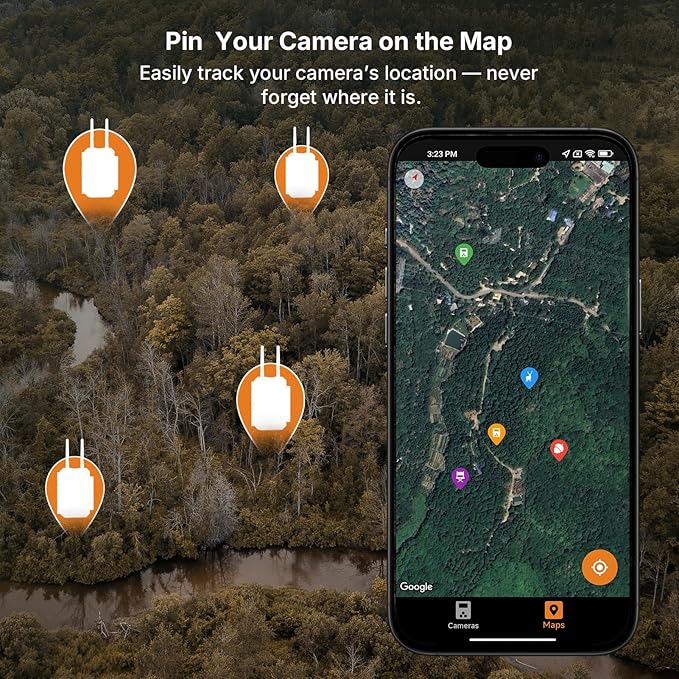 GardePro E8 2.0 WiFi Bluetooth Trail Camera, 4K Video & 64MP Photo, Dual - Image 7
