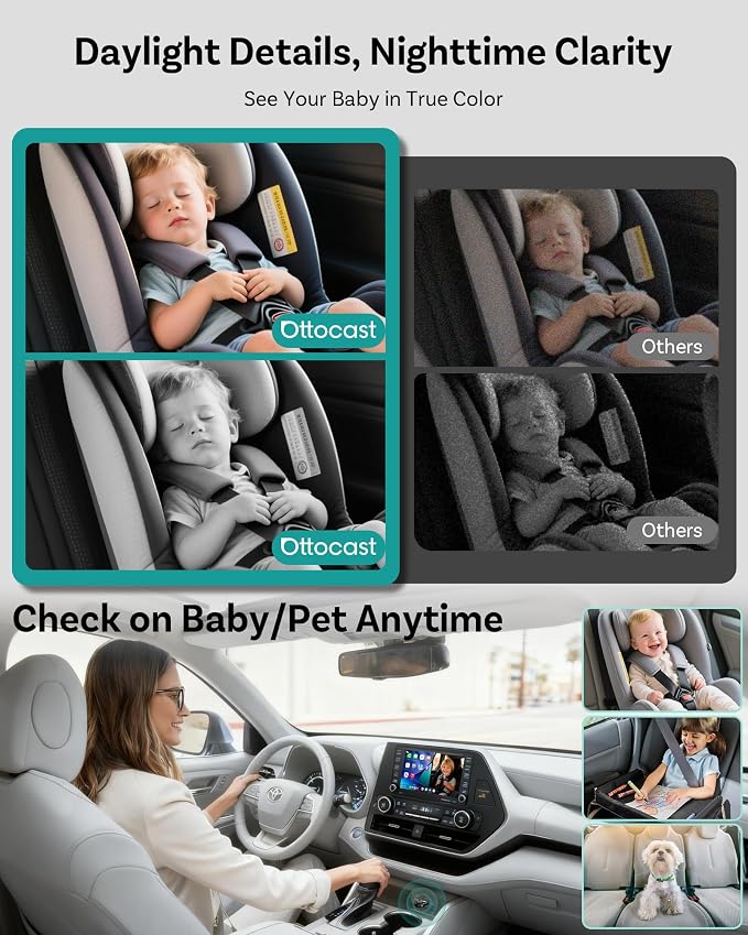 OTTOCAST Cabin Care Baby Car Camera - Image 6