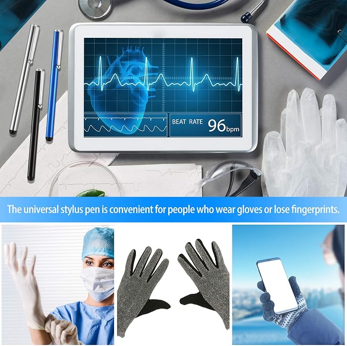 Outus 130 Pcs Stylus Pens Bulk for Touchscreens, Universal Capacitive Stylus - Image 6