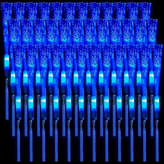 Skylety 36 Pcs Fiber Optic Wand, LED Fiber Optic Wand by Skylety