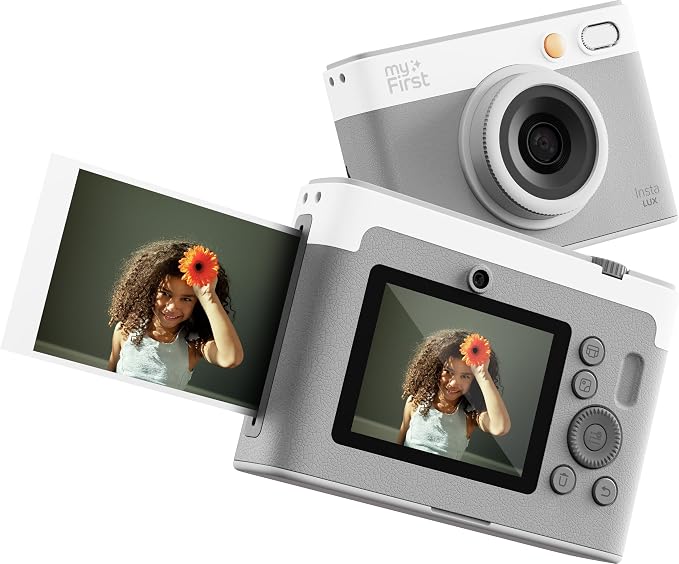 myFirst Camera Insta Lux Instant Print Camera, Real High-Definition Color Prints by myFirst