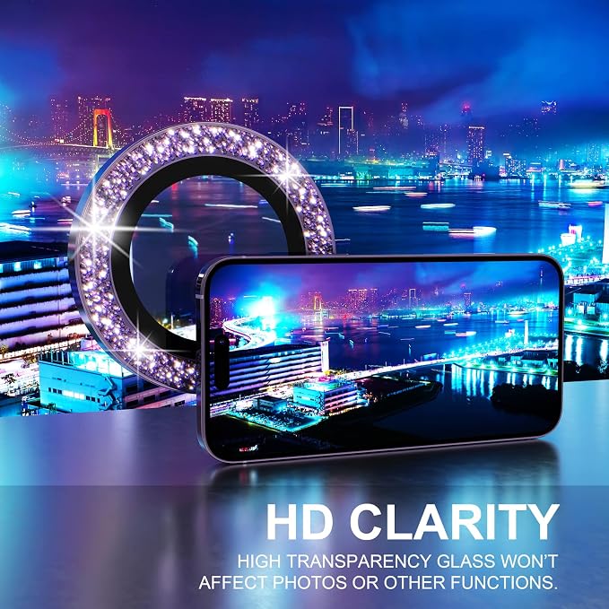 Choiche Compatible for iPhone 14 Pro/iPhone 14 Pro Max Camera Lens Protector - Image 5