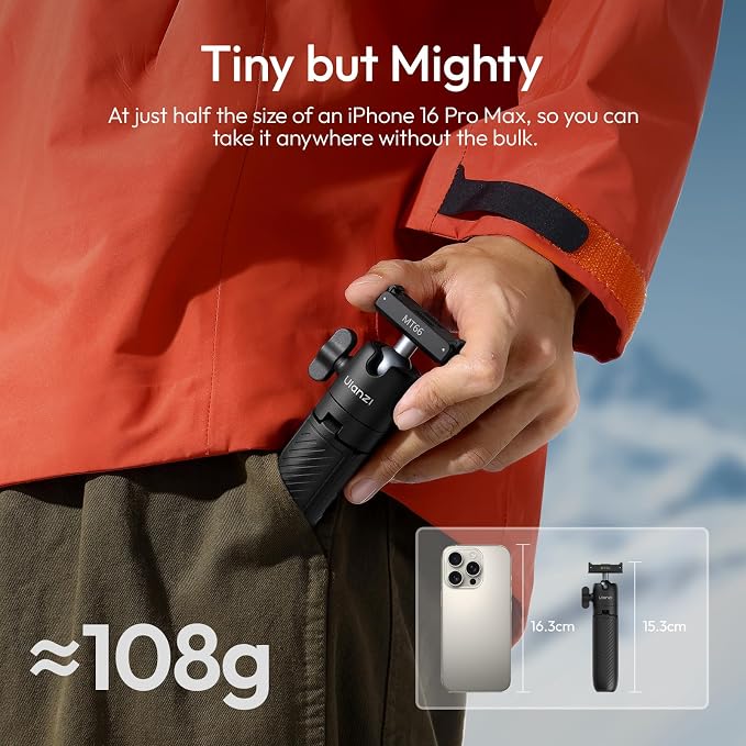 ULANZI MT66 Magnetic Mini Extension Rod Tripod - Image 8