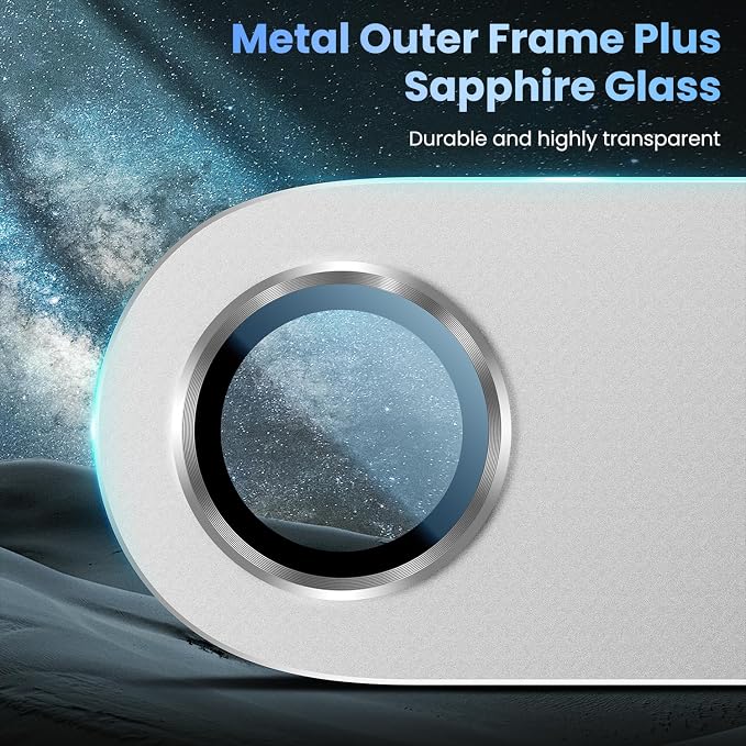 Uyiton Compatible with iPhone Air Camera Lens Protector - Image 4