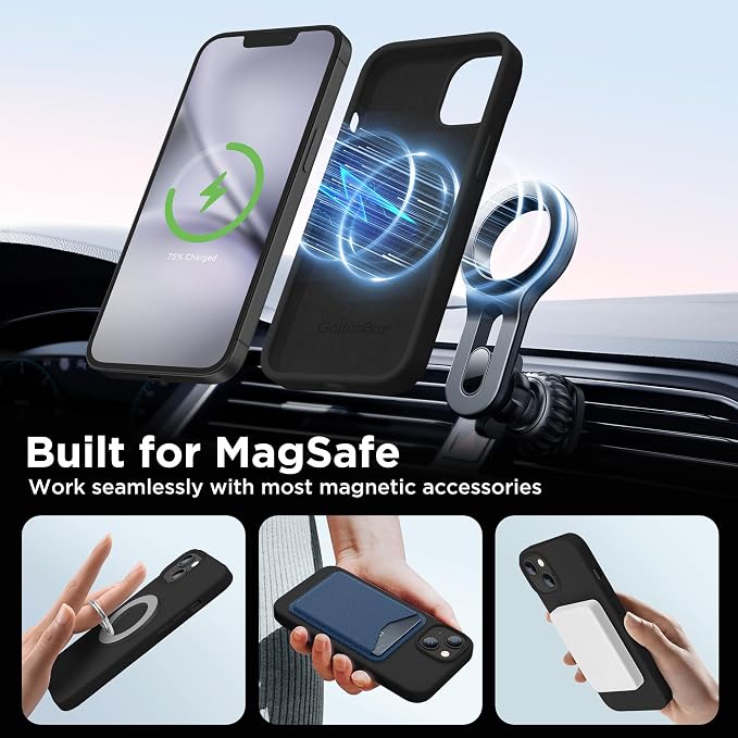 GolbinBox Magnetic for iPhone 13 Case & iPhone 14 Case, Compatible - Image 4