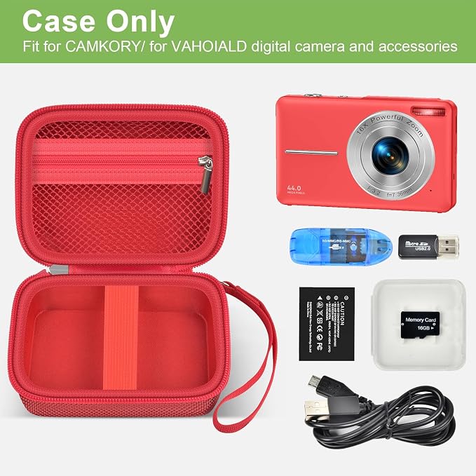 ALKOO Case Compatible with CAMKORY Digital Camera/for VAHOIALD FHD 1080P - Image 2