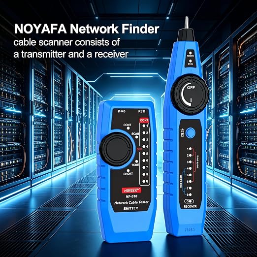 NOYAFA NF-810 Multifunctional Network Cable Tester, Ethernet LAN Network Wire - Image 3