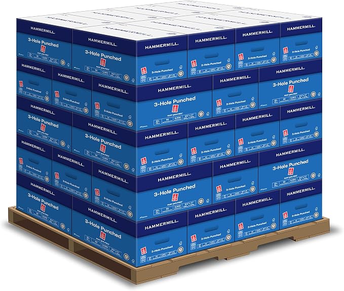 Hammermill Printer Paper, 20 lb Copy Paper, 3 Hole by Hammermill