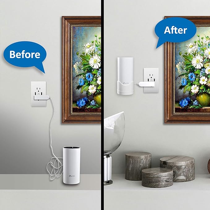 Wall Mount Bracket for Deco S4, W2400 Mesh WiFi System（3 Pack - Image 2