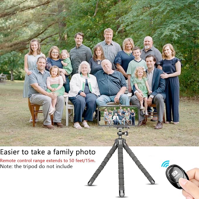 Phone Camera Remote Control for Photos & Videos, Wireless Camera Remote Shutter - Image 5