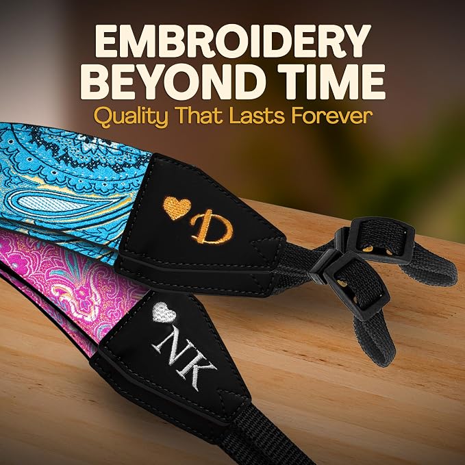 Art Tribute Custom Camera Strap Indian River - Image 2