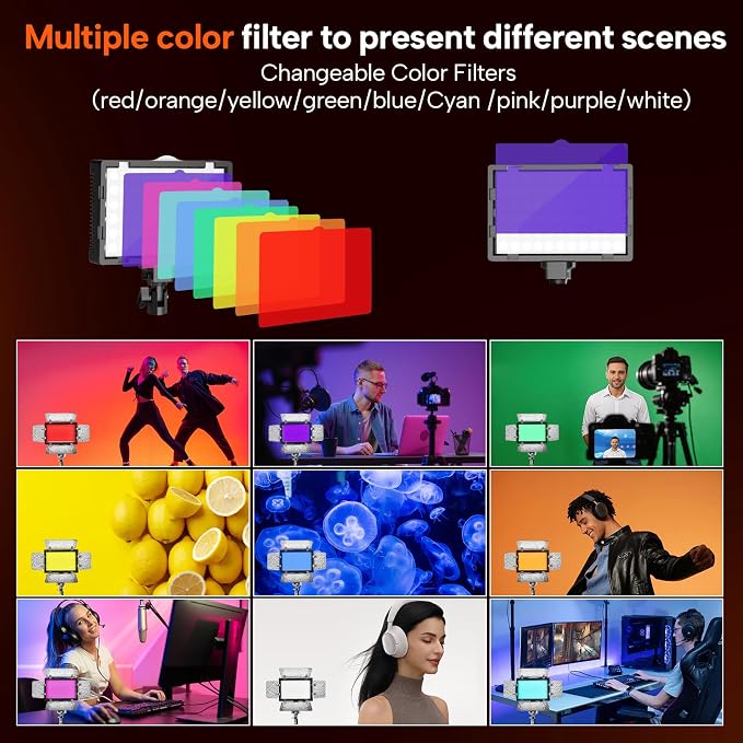 1Pack LED Video Photography Lighting Kit - Image 4