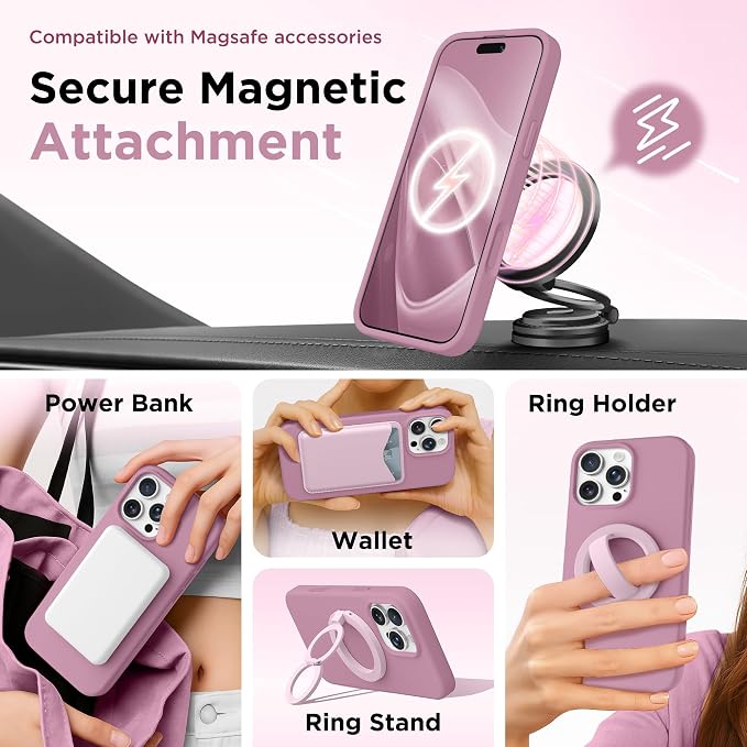 GolbinBox Magnetic for iPhone 16 Pro Max Case, Compatible - Image 4