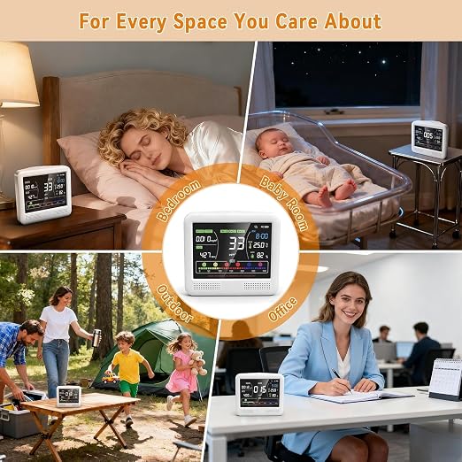Indoor Air Quality Monitor 16-in-1 - Image 4