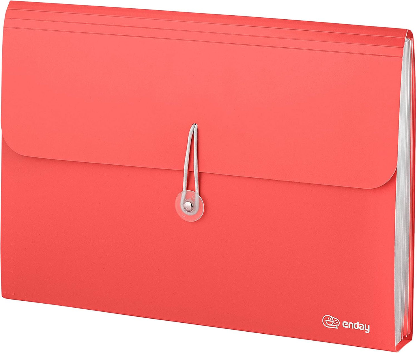 Accordion File Organizer 13 Pocket Expanding File Folder with Labels, Accordion File Organizer Letter Size Letter A4 Paper for Receipts, Bills and Documents 13" x 9.5” –by Enday