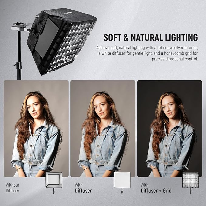 NEEWER Upgraded Softbox Diffuser - Image 5