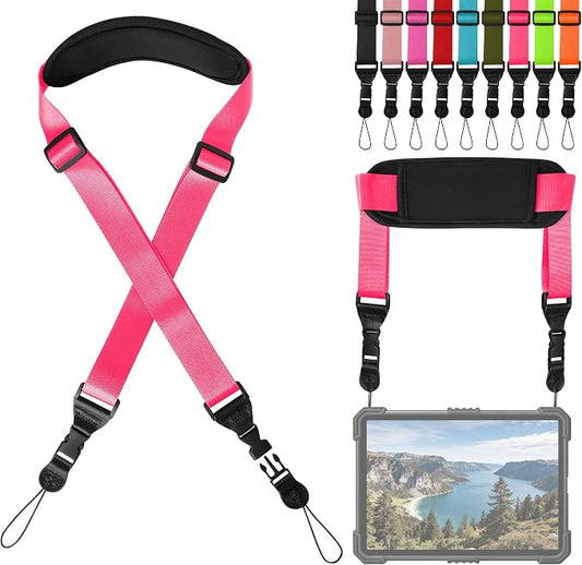 Padded iPad Binocular Camera Shoulder Strap, Nylon Neck Lanyard Strap by Gowjaw