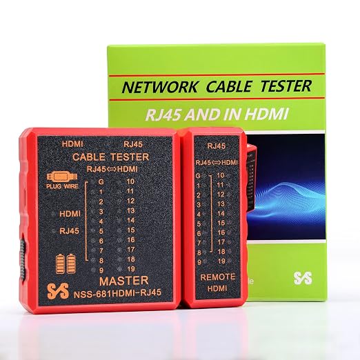 HDMI Tester Portable High Definition Network Cable Tester Checker - Image 7