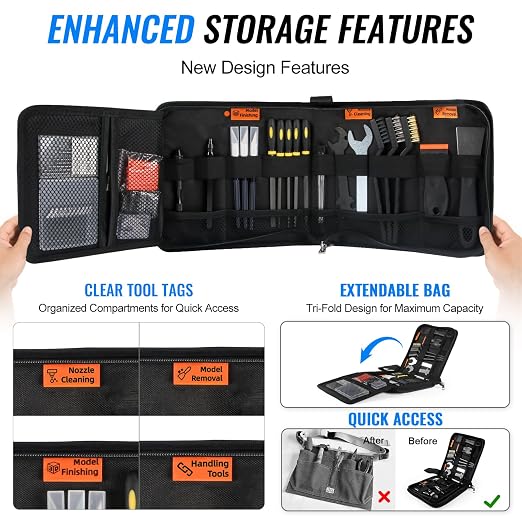 68Pcs 3D Printer Tools Kit - Image 8