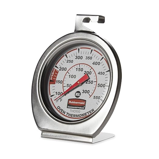 Rubbermaid Commercial Products Stainless Steel Monitoring Thermometer, Safe - Image 3