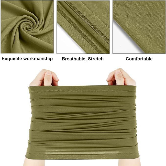 Geyoga 6 Pieces Summer UV Protection Cooling Neck Gaiter Face Clothing Neck - Image 5